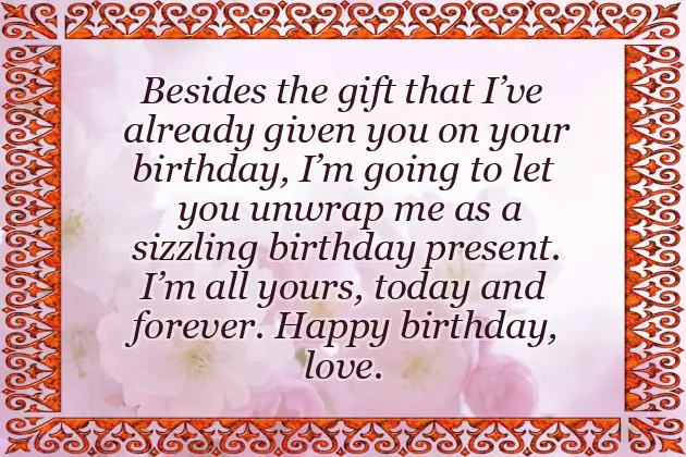 Naughty Birthday Wishes For Him Naughty Birthday Wishes For Him