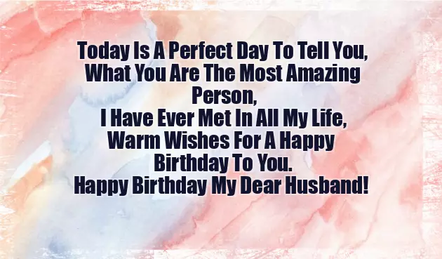 Husband Birthday Status English Husband Birthday Status English