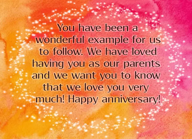 Happy Anniversary Daddy Mummy
