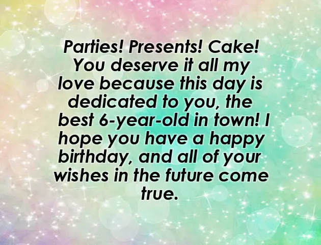 Happy 6Th Birthday Son Happy 6Th Birthday Son