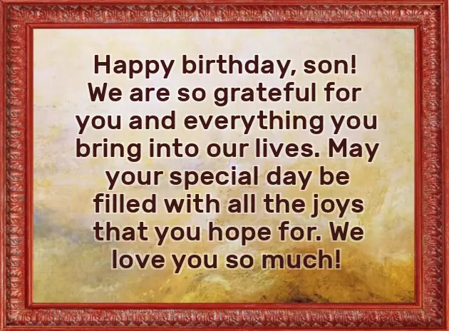 My Son Birthday Thoughts My Son Birthday Thoughts