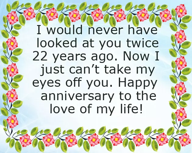 Happy 22Nd Anniversary Happy 22Nd Anniversary