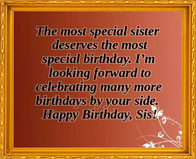 Wishing Your Sister Happy Birthday