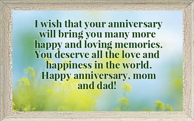 Wedding Anniversary Wishes From Parents To Daughter And Son In Law