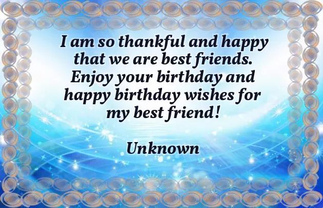 Birthday Wishes Thoughts