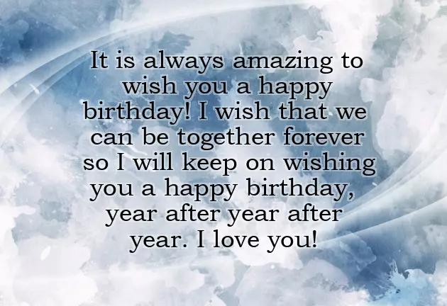 Happy Birthday Message For Boyfriend