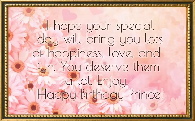 Birthday Wish For Little Prince Birthday Wish For Little Prince