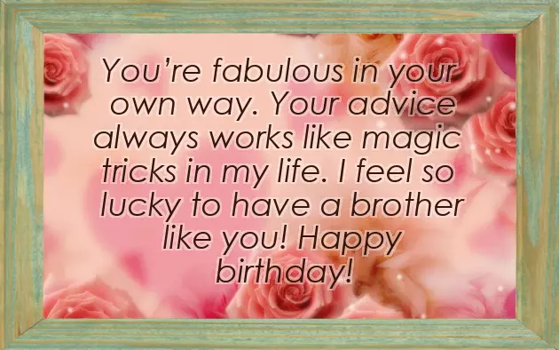 Brother Birthday Quotes In English Brother Birthday Quotes In English