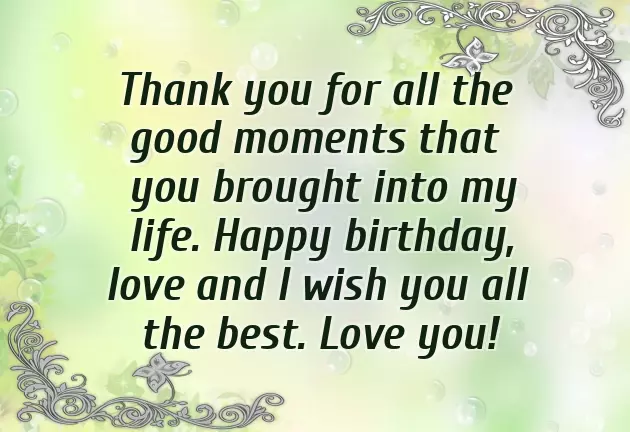 Best Birthday Text For Girlfriend