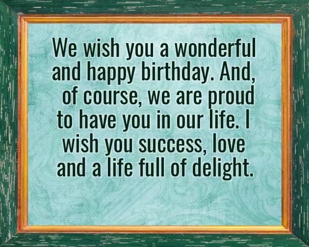 Son In Law Birthday Wishes Quotes