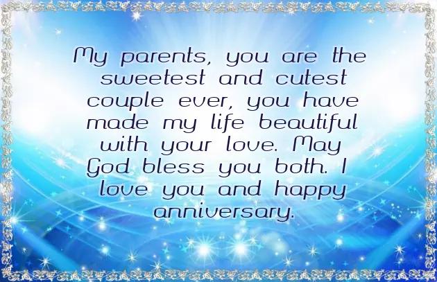 Happy Wedding Anniversary Wishes To My Parents Happy Wedding Anniversary Wishes To My Parents