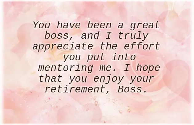 Wish You Happy Retirement Life