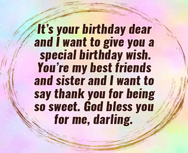 Birthday Quotes For A Cousin Sister