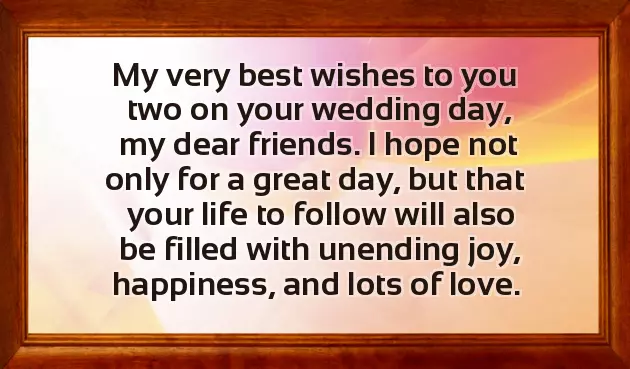 Advance Married Life Wishes