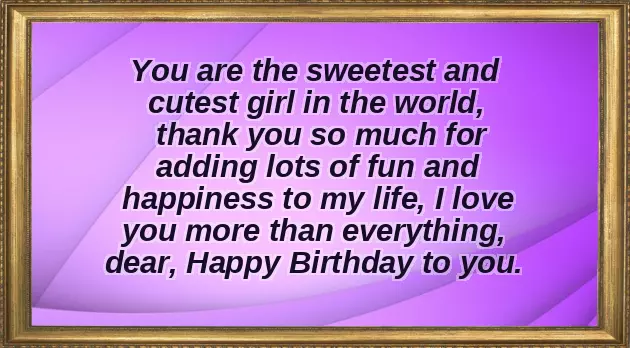 Happy Birthday For 6 Year Old