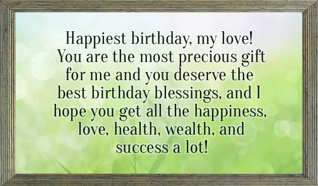 Wishing The Happiest Birthday