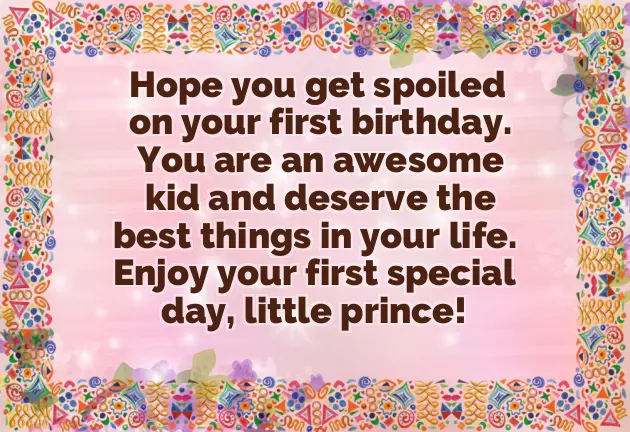 Happy Birthday 1 Year Girl Happy Birthday 1 Year Girl