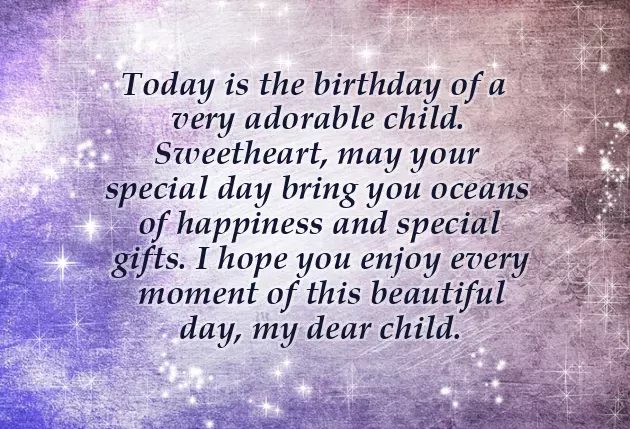 Good Wishes For Child Good Wishes For Child