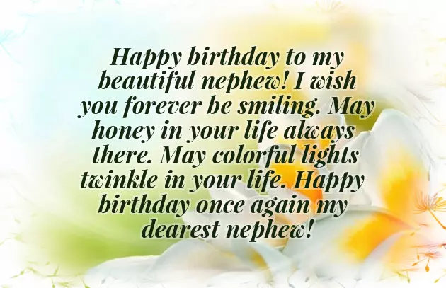 Wish Birthday For Nephew