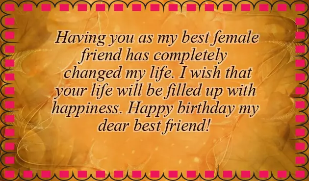 Birthday Greetings To Girl Best Friend Birthday Greetings To Girl Best Friend