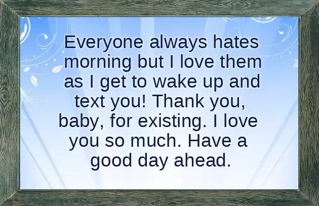 Romantic Morning Message For My Love Romantic Morning Message For My Love