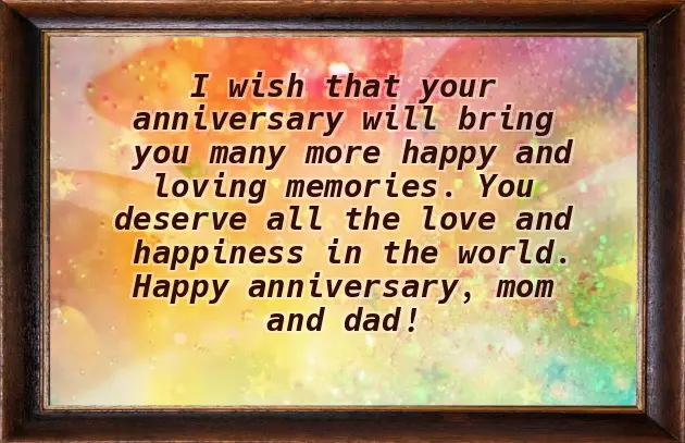Happy Anniversary Wishes To Parents From Daughter Happy Anniversary Wishes To Parents From Daughter
