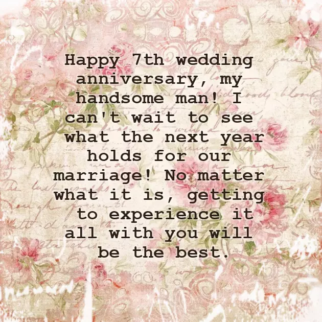 Seventh Wedding Anniversary