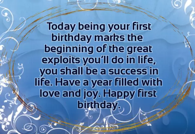 Birthday Quotes For 1 Year Boy Birthday Quotes For 1 Year Boy