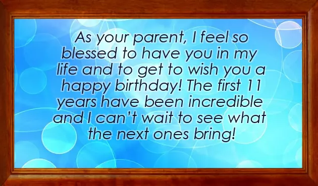 Happy 11 Birthday Boy