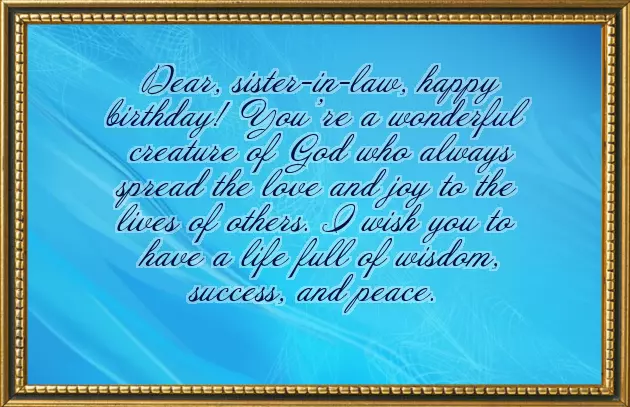 Best Birthday Wishes For Sister In Law Best Birthday Wishes For Sister In Law