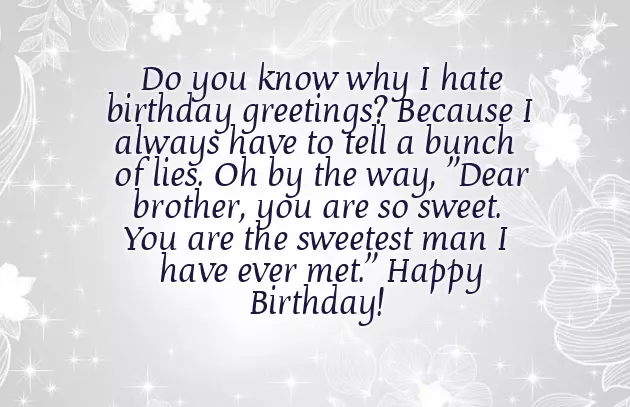 Birthday Caption For Elder Brother