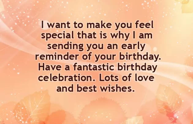 Advance Birthday Wishes For Bestie