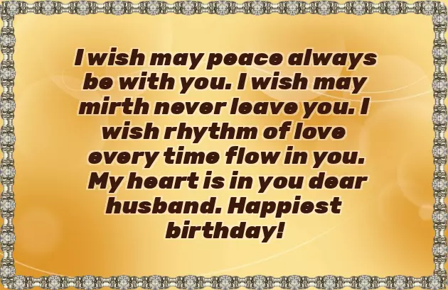 Inspirational Birthday Wishes For Husband