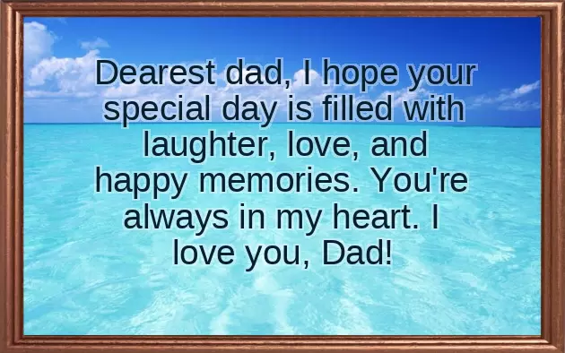 Fathers Day Message From Son To Dad Fathers Day Message From Son To Dad
