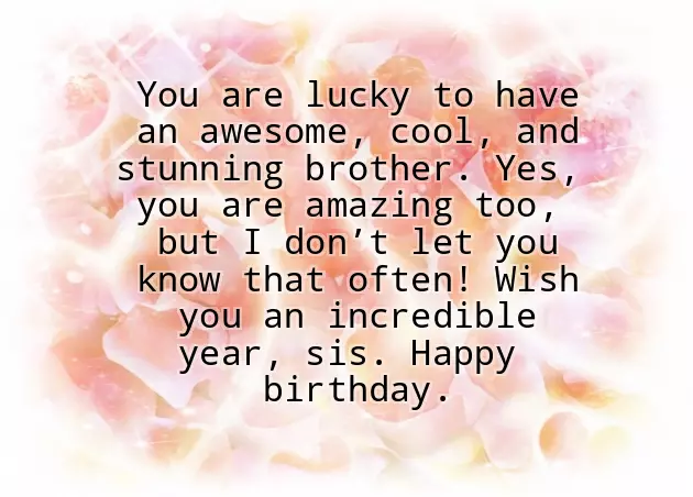 Best Quotes On Sister Birthday Best Quotes On Sister Birthday