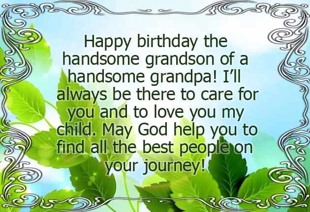 Happy Birthday Grandson 9 Years Old