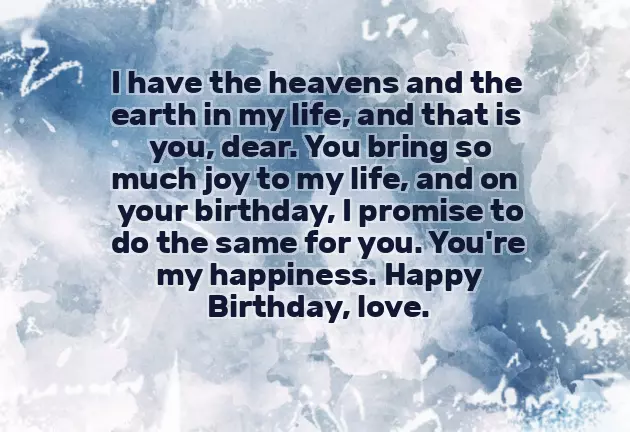 Sweet Birthday For Girlfriend