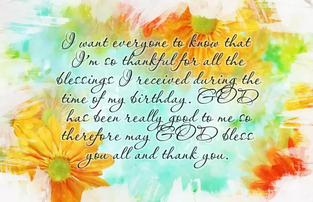 Saying Thank You For Birthday Wishes Saying Thank You For Birthday Wishes