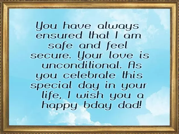Happy Birthday Greeting For Father