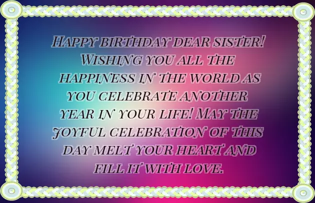 Happiest Birthday Sister Quotes Happiest Birthday Sister Quotes