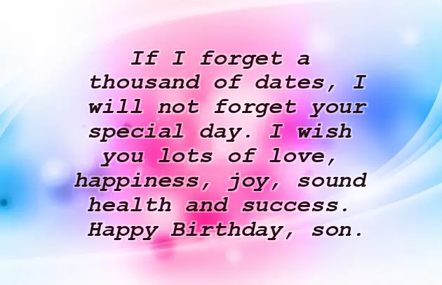 21St Birthday To My Son 21St Birthday To My Son