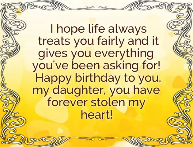 Birthday Wishes To Daughter Birthday Wishes To Daughter