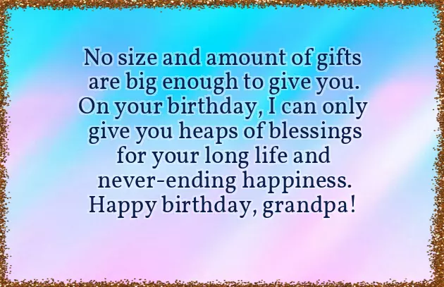 Birthday Thoughts For Grandfather Birthday Thoughts For Grandfather