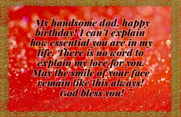 Father Wishing Birthday To Son