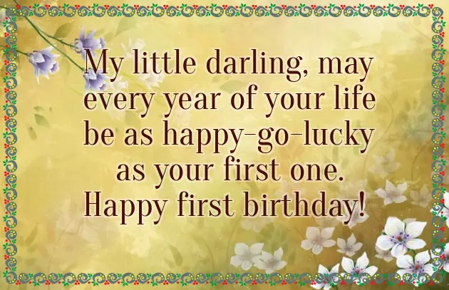 First Birthday With My Daughter