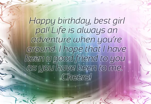 Happy Birthday Friend Female Funny