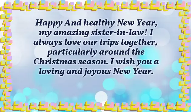 Happy New Year Wishes For Sister Happy New Year Wishes For Sister