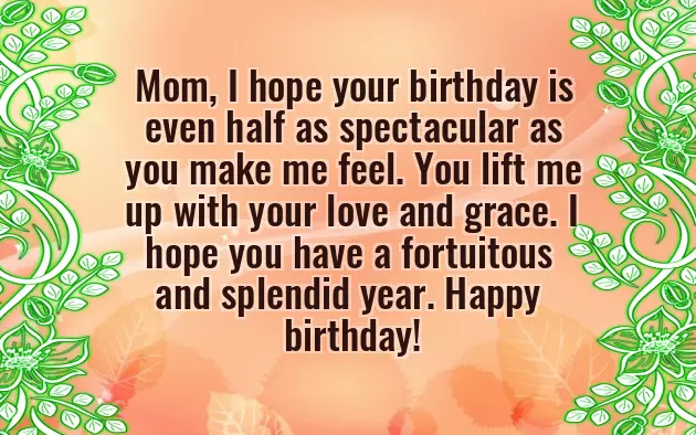 Funny Birthday Wish For Mom