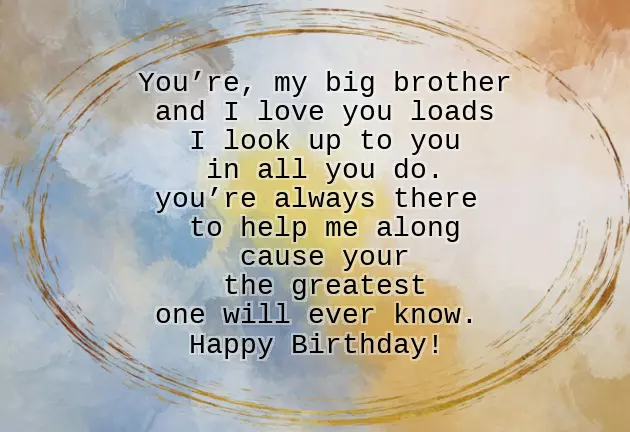 Happy Birthday Brother From Sister Funny