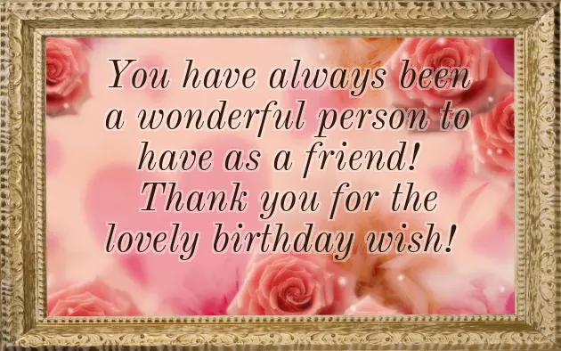 Thank You Guys For All Your Wishes